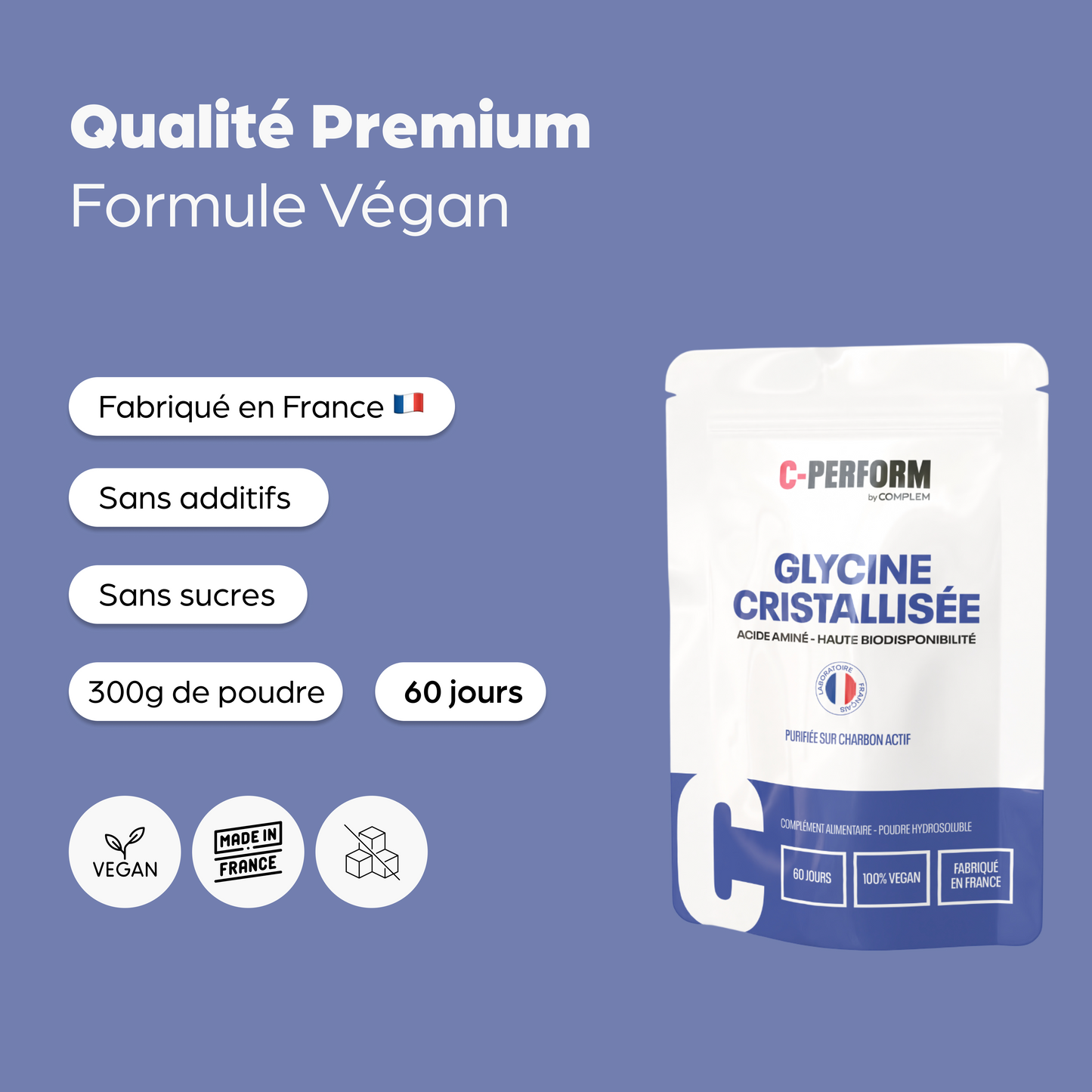 Glycine Cristallisée