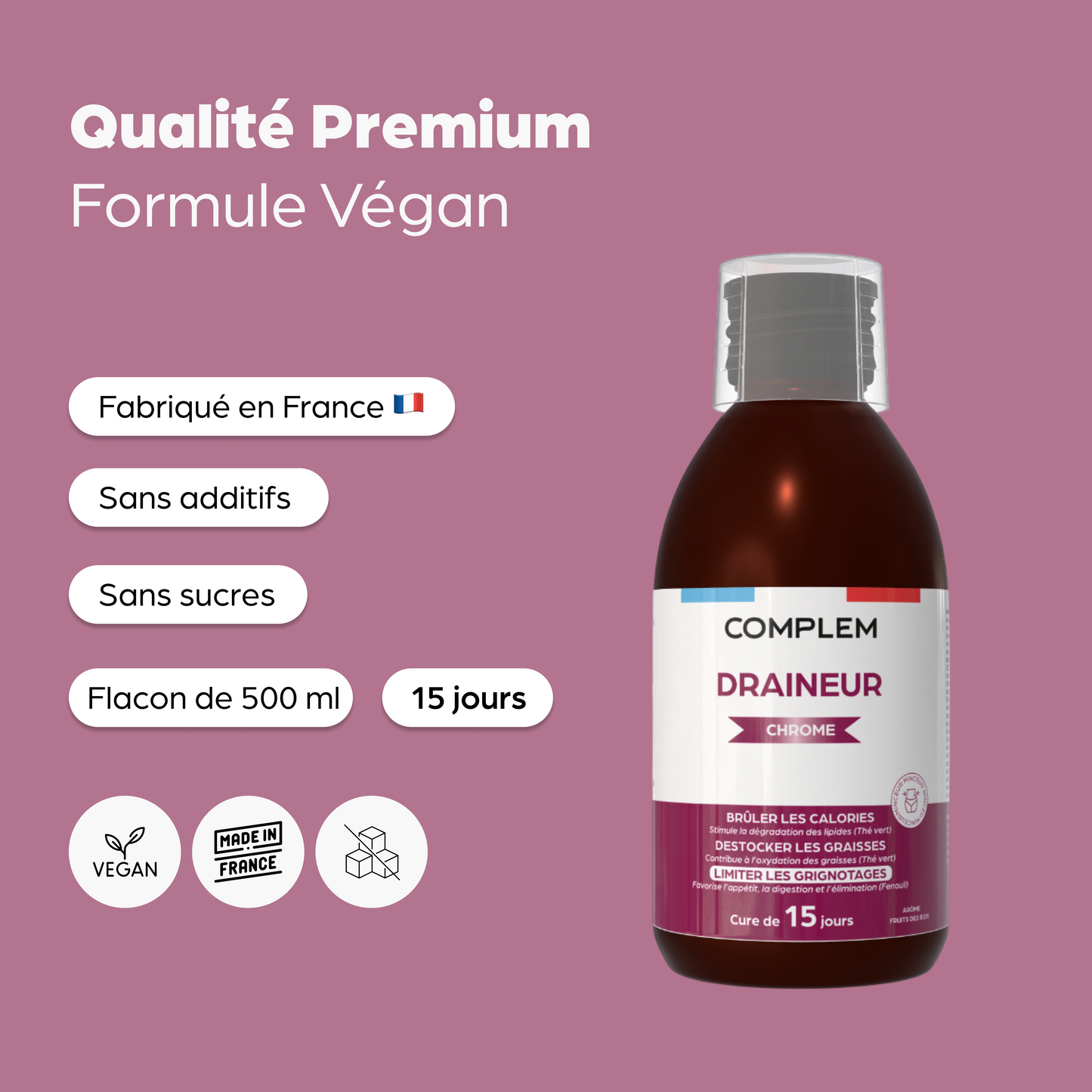 Draineur Chrome