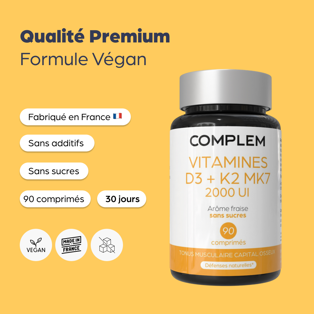 Vitamine D3 K2-MK7