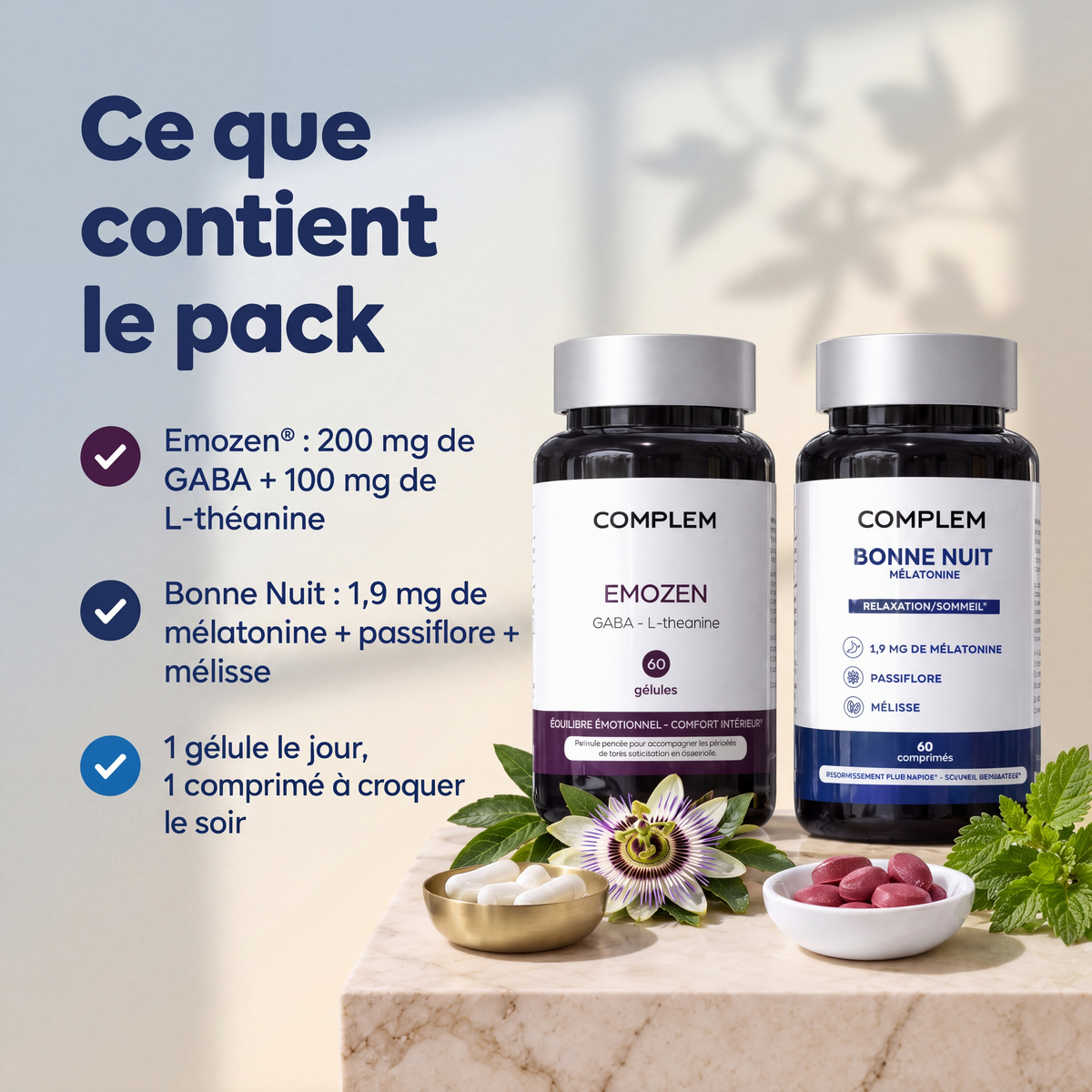 Pack Équilibre nerveux et sommeil